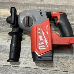 AS-IS Milwaukee  FUEL 18V Lithium-Ion Brushless Cordless 1 in. SDS-Plus Rotary Hammer (Tool-Only)