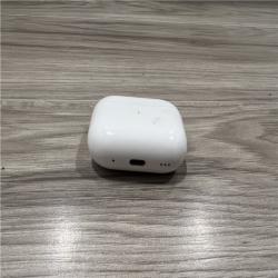 AS-IS Apple AirPods Pro (2nd Generation) with the USB-C MagSafe Charging Case