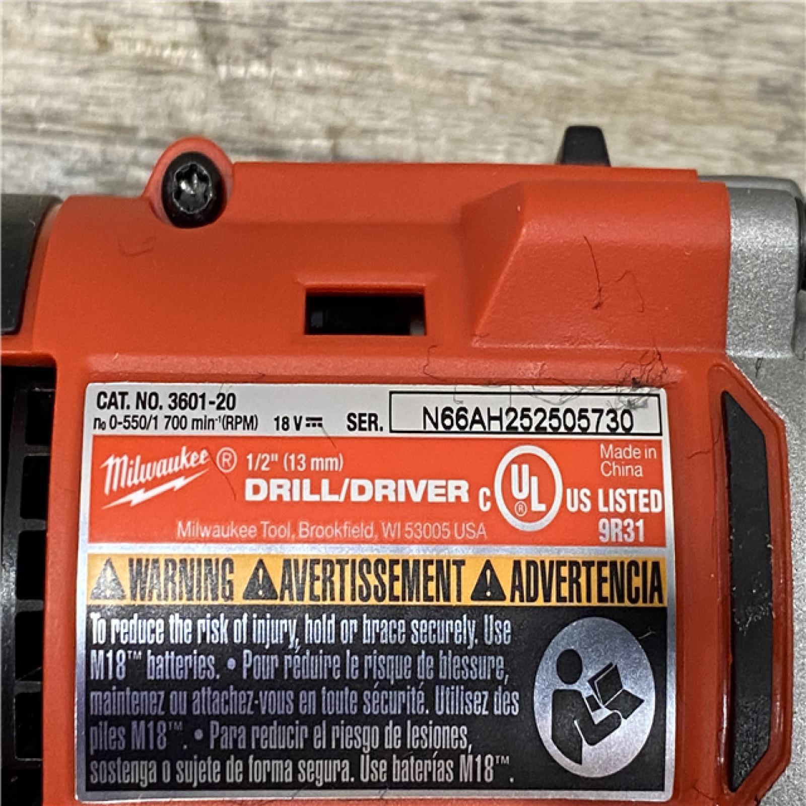 AS-IS Milwaukee 18V Lithium-Ion Brushless Cordless Compact Drill/Impact Combo Kit