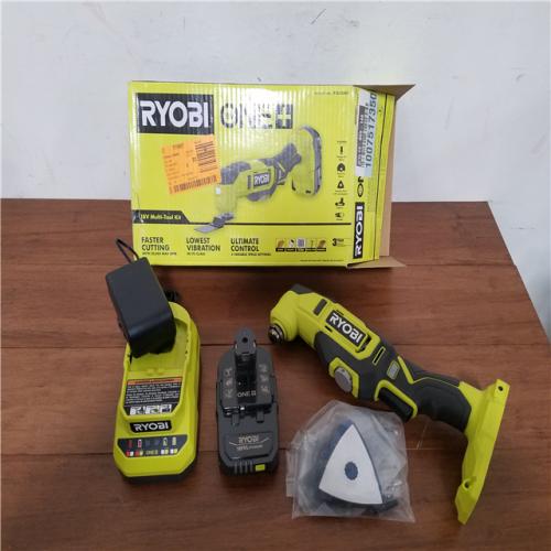 California NEW Ryobi One+ 18V Multi-Tool Kit  Includes (1) Battery & Charger