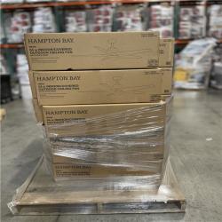 DALLAS LOCATION- NEW!- Hampton Bay Indoor/Covered Outdoor Color Changing Ceiling Fan 54 in. x 16.8 in. (Units 20)