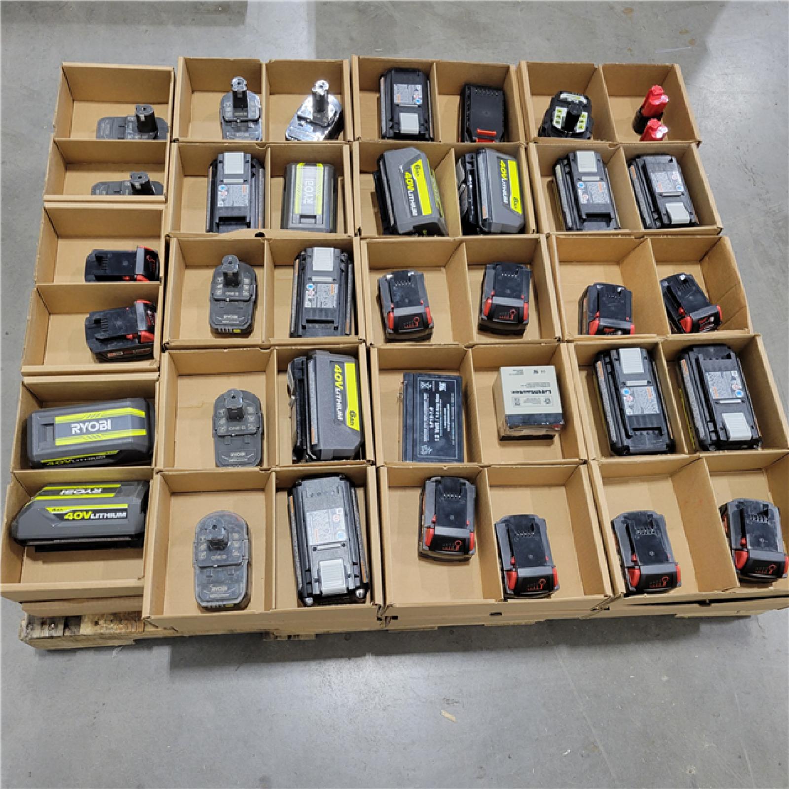 DALLAS LOCATION - AS-IS BATTERY PALLET