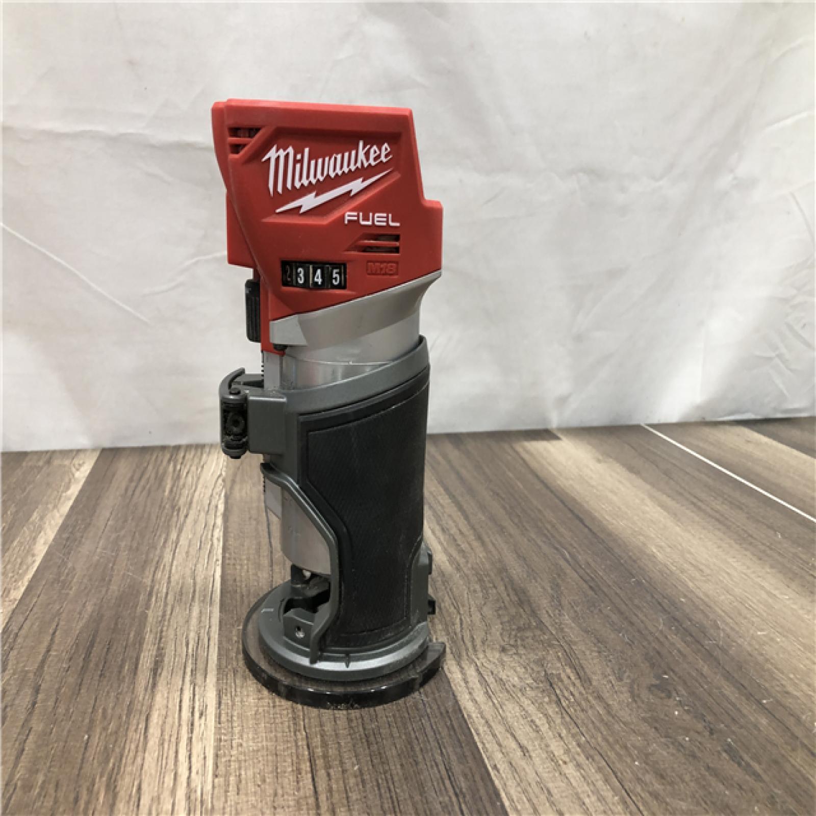AS-IS Milwaukee FUEL 18V Lithium-Ion Brushless Cordless Compact Router (Tool-Only)