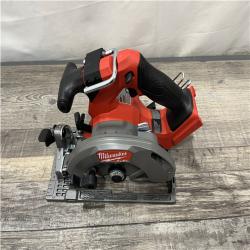 AS-IS Milwaukee FUEL 18V Lithium-Ion Brushless Cordless 6-1/2 in. Circular Saw (Tool-Only)