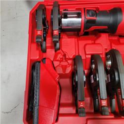 CALIFORNIA AS-IS MILWAUKEE BRUSHLESS  M18 FORCE LOGIC PRESS TOOL KIT