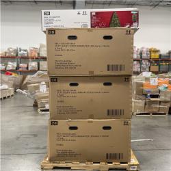 DALLAS LOCATION- AS-IS  MIXED CHRISTMAS TREE & HALLOWEEN DECORATIONS PALLET