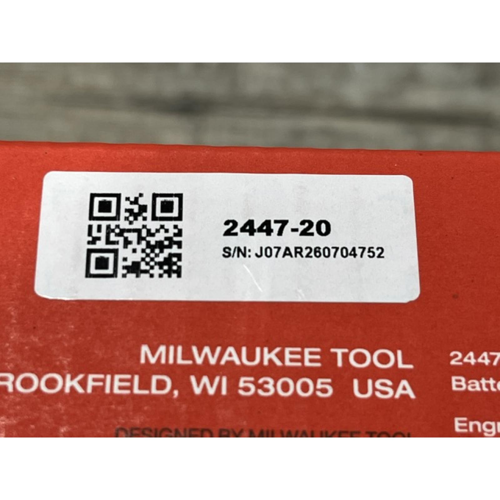 NEW - Milwaukee 12-Volt Lithium-Ion Cordless 3/8 in. Crown Stapler (Tool-Only)