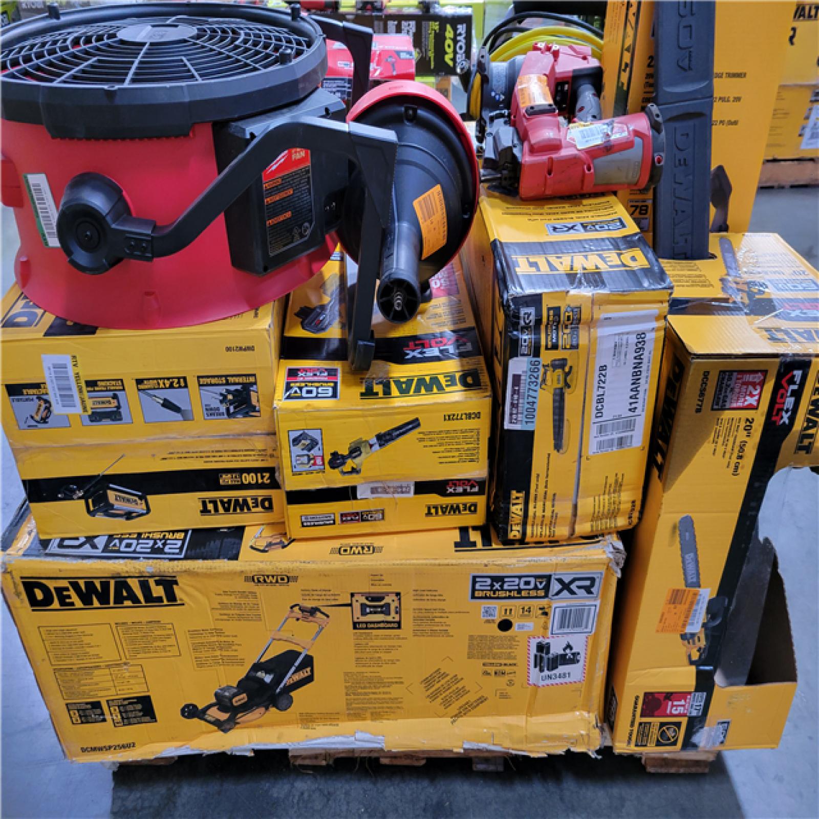 CALIFORNIA AS-IS TOOL PALLET