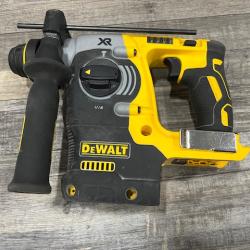 AS-IS DEWALT 20V MAX XR Cordless Brushless 1 in. SDS Plus L-Shape Rotary Hammer (Tool Only)