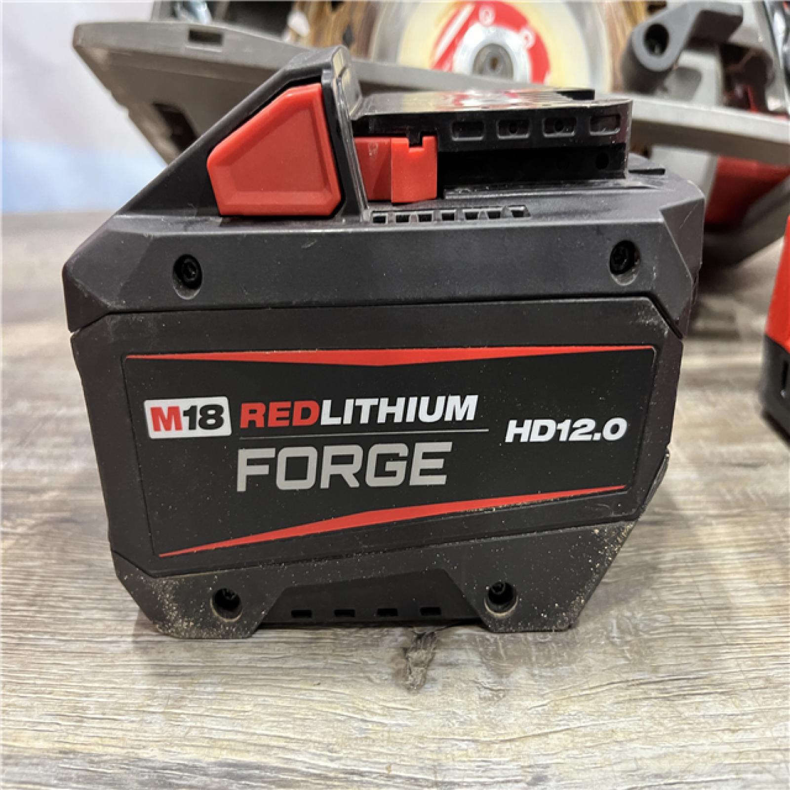 AS-IS Milwaukee FUEL 18V Lithium-Ion Cordless 7-1/4 in. Rear Handle Circular Saw Kit