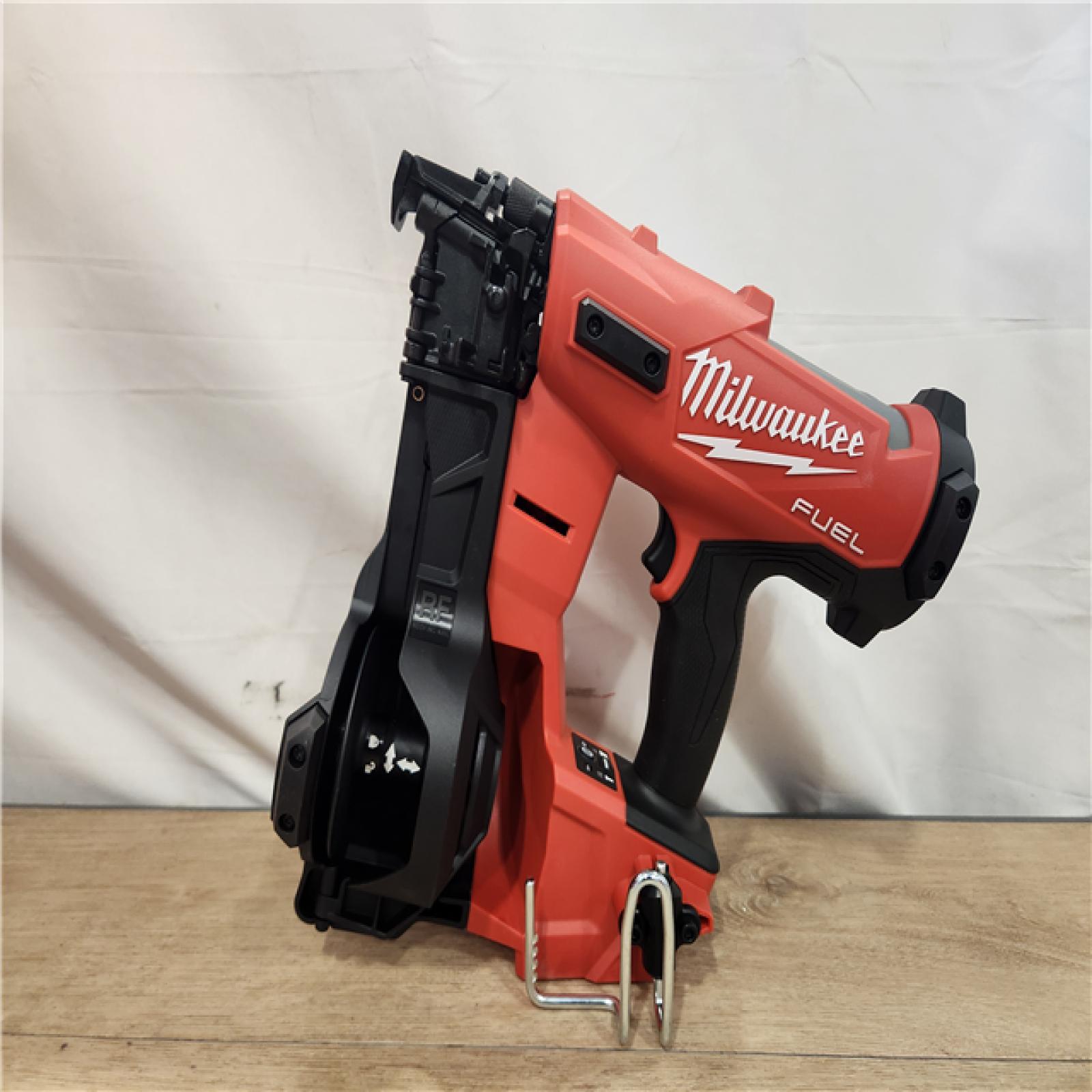 AS-IS- Milwaukee M18 FUEL Coil Roofing Nailer (TOOL ONLY)