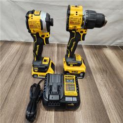 AS-IS- DeWalt 2-Tool Combo Kit W/ (2) BATTERY & CHARGER