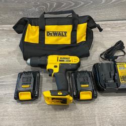 AS-IS DEWALT 20V MAX Cordless 1/2 in. Drill/Driver Kit