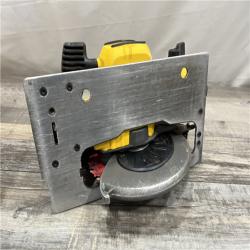 AS-IS DEWALT FLEXVOLT 60V MAX Cordless Brushless 7-1/4 in. Circular Saw with Brake (Tool Only)