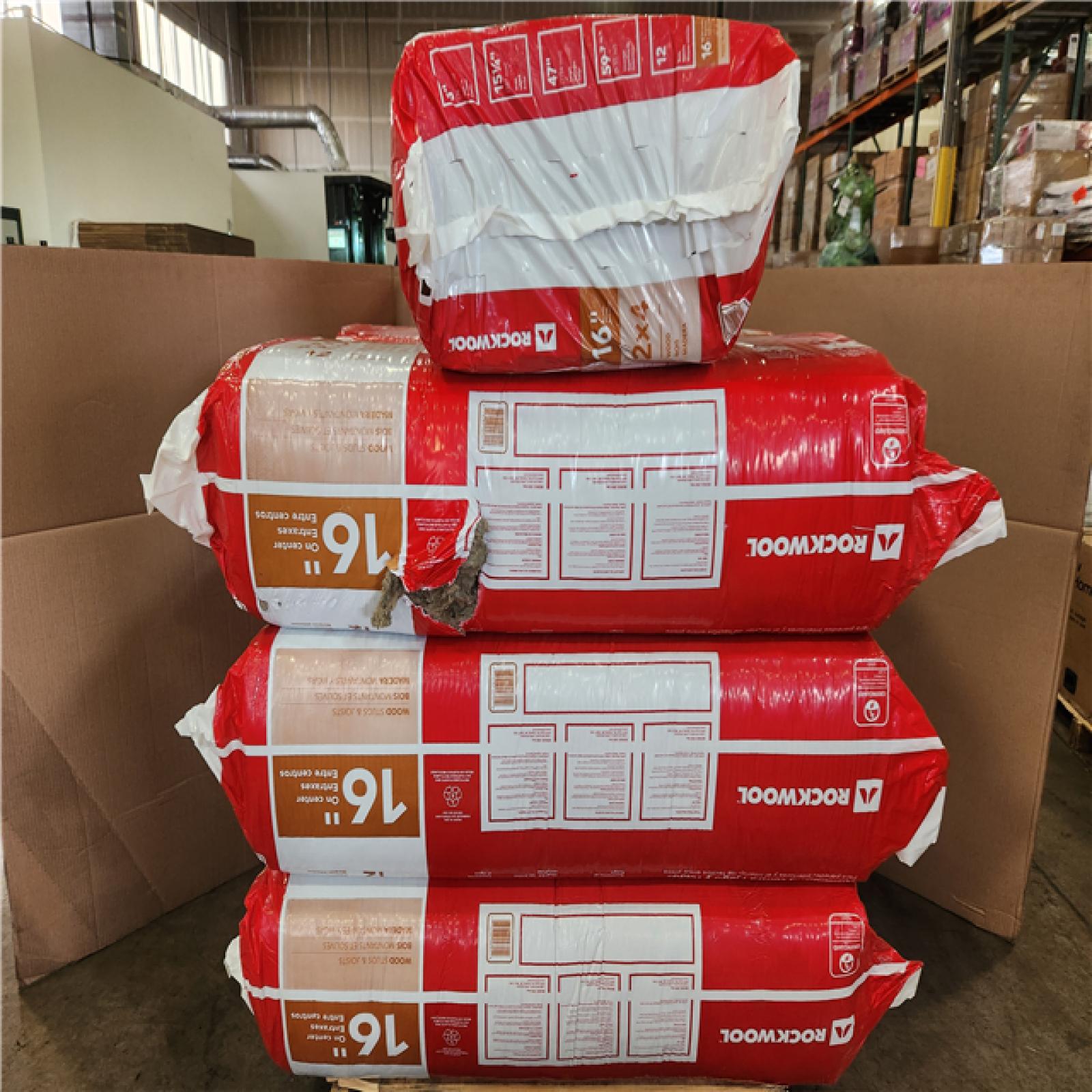 Phoenix ROCKWOOL Safe 'n' Sound 3 in. x 15-1/4 in. x 47 in. Soundproofing and Fire Resistant Stone Wool Insulation Batt (417 sq. ft.)