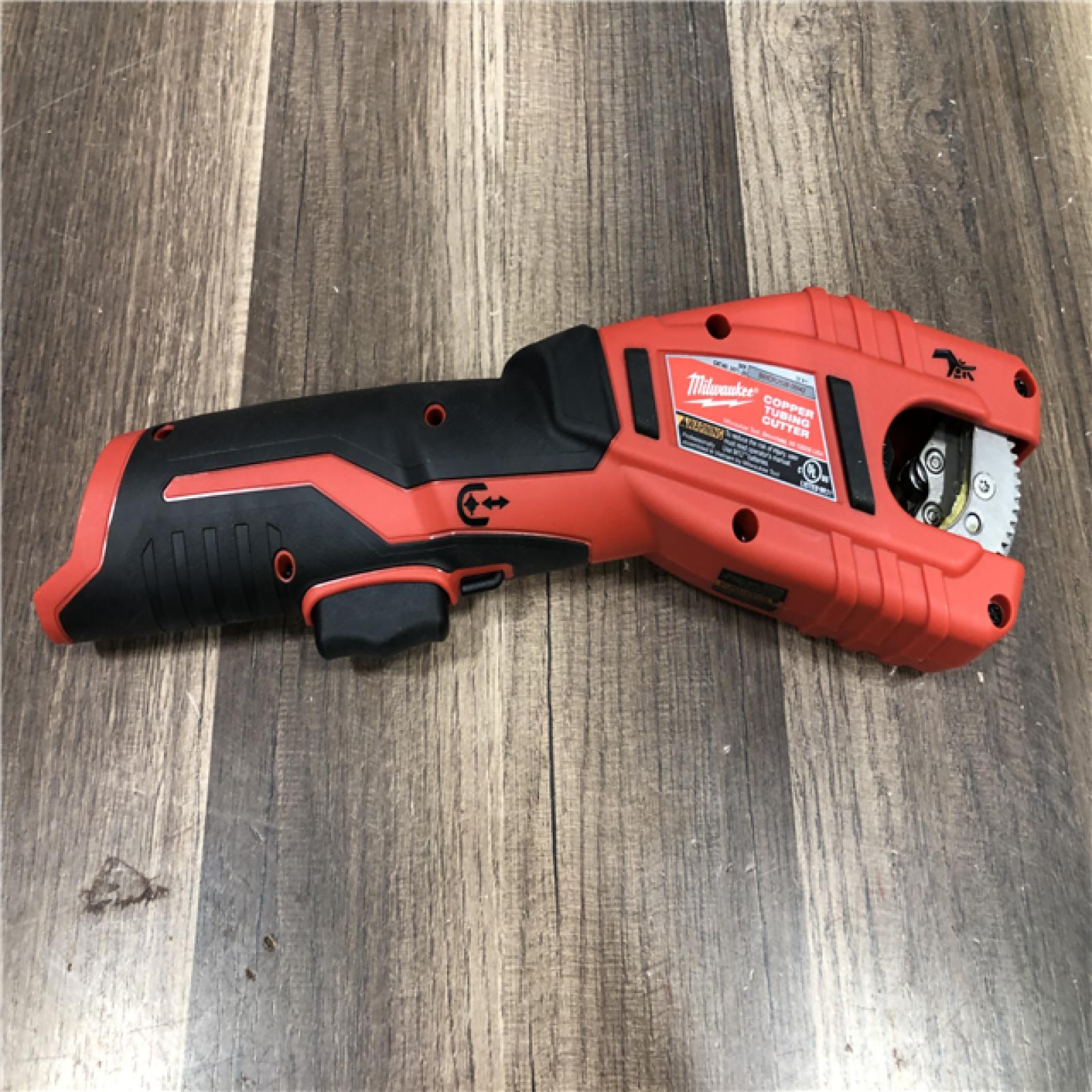AS-IS Milwaukee 12V Lithium-Ion Cordless Copper Tubing Cutter (Tool-Only)