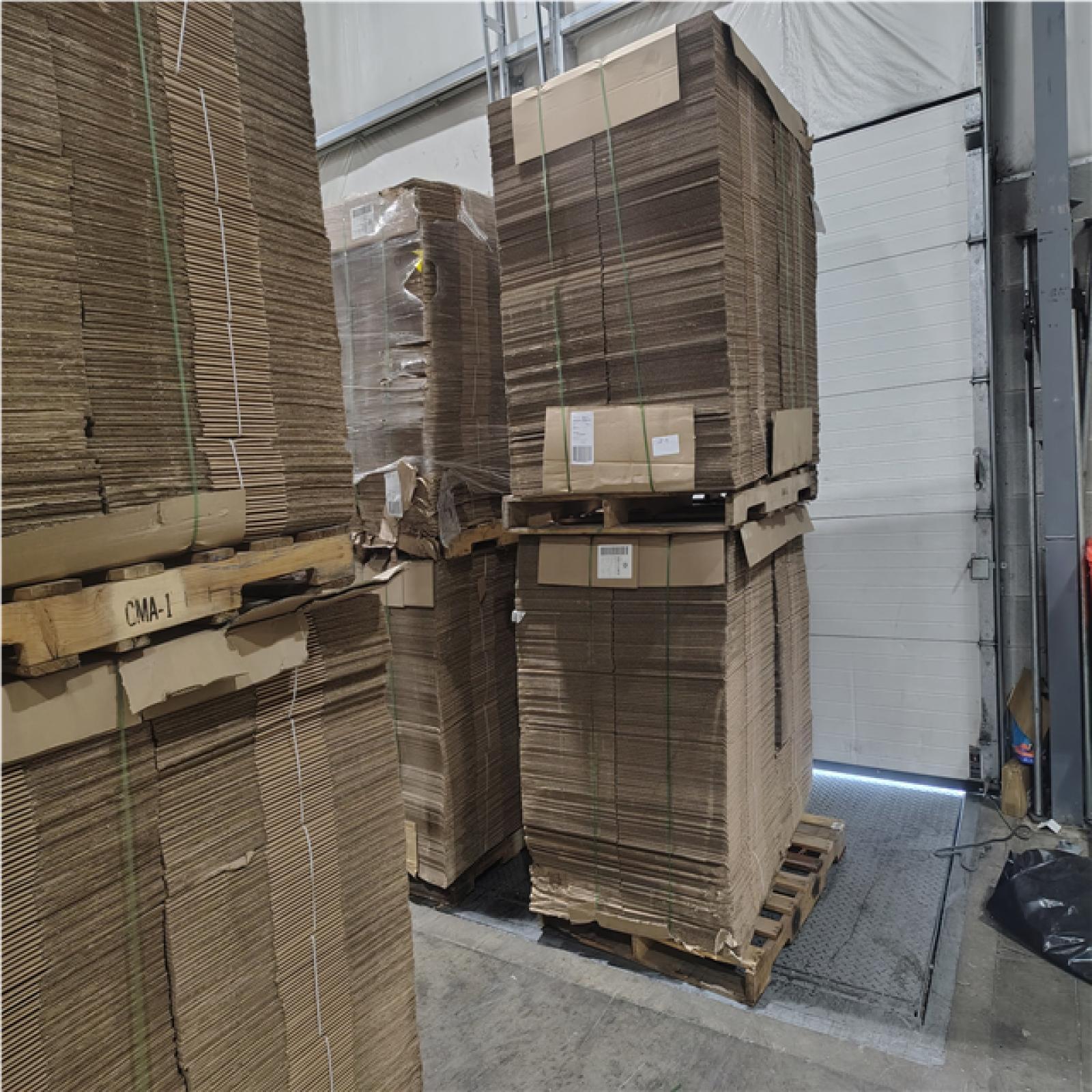Pittston SHIPPING BOXES (3000 boxes) five Double stacked pallets 7728-A