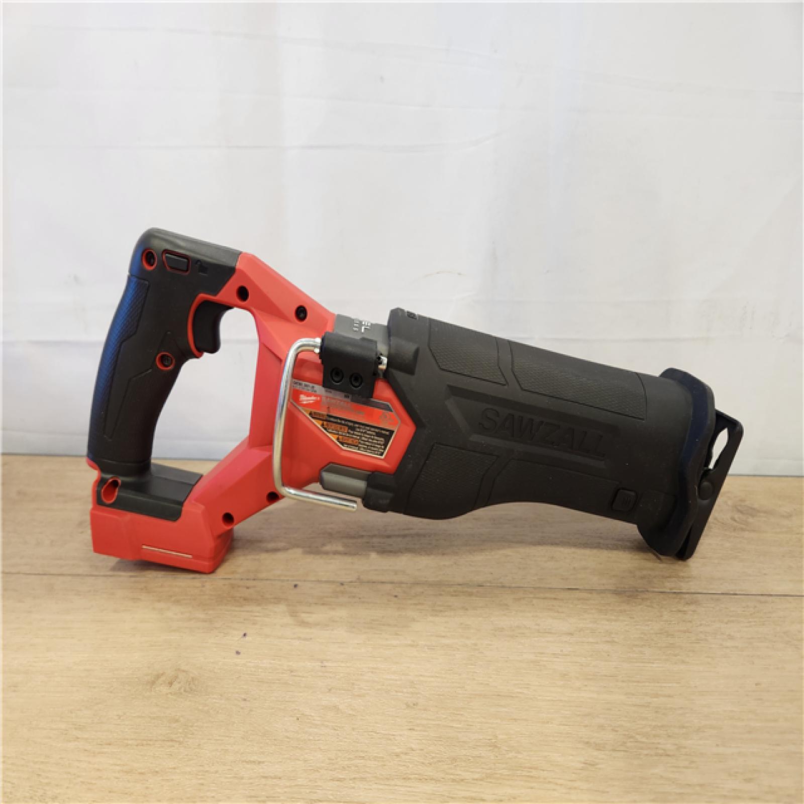AS-IS- Milwaukee M18 18V Fuel Sawzall 1-1/4  Reciprocating Saw Cordless Lithium-Ion Brushless