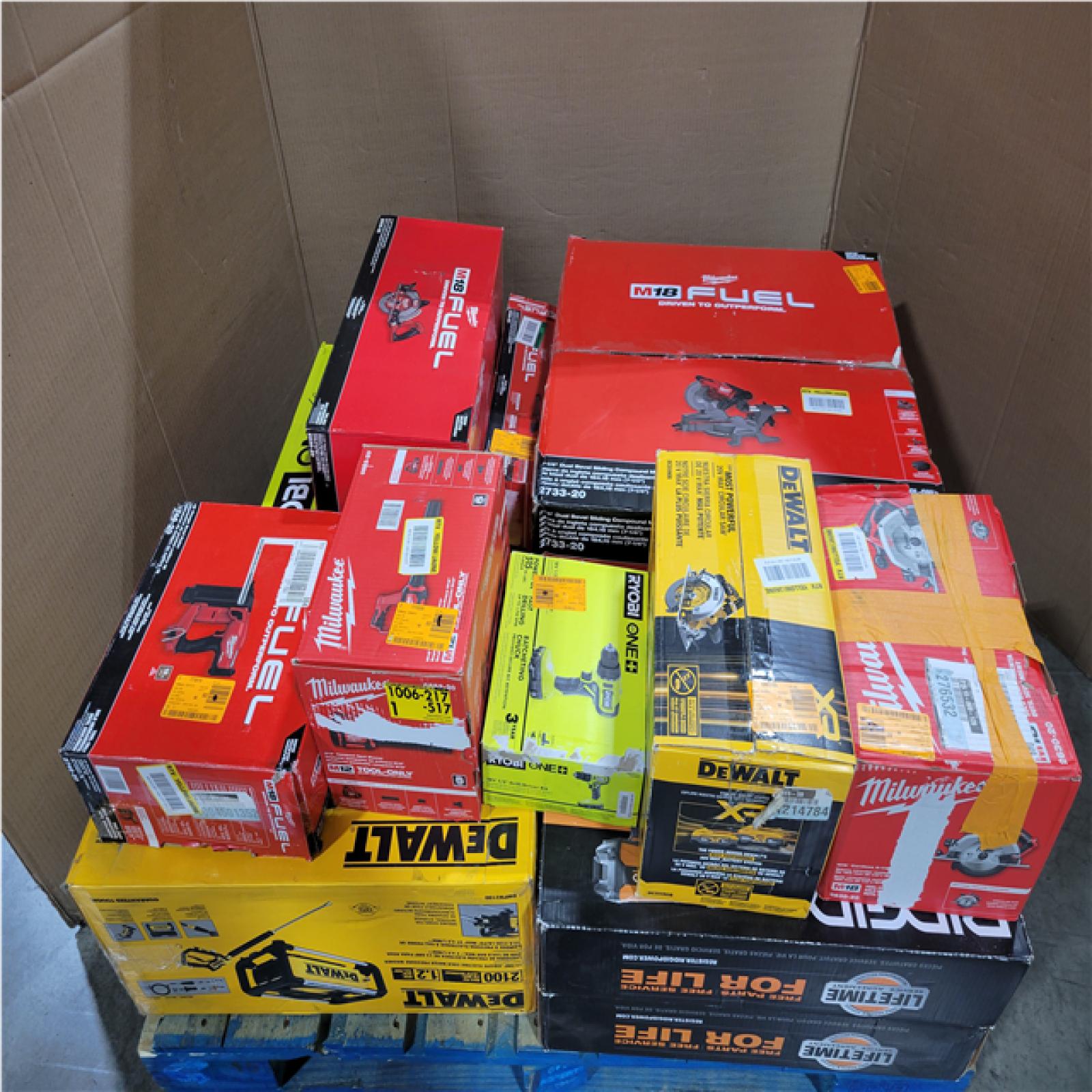 CALIFORNIA AS-IS TOOL PALLET