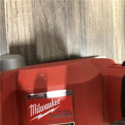 AS-IS Milwaukee 18V Lithium-Ion Cordless 3-1/4 in. Planer (Tool-Only)