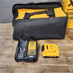 HOUSTON LOCATION - AS-IS DeWALT DCN681D1 20V MAX 18ga Cordless Brushless Narrow Crown Stapler Kit w/ BATTERY & CHARGER