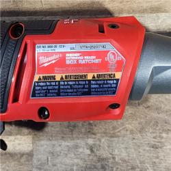 HOUSTON LOCATION - AS-IS M12 FUEL INSIDER 12V Lithium-Ion Brushless Cordless 1/4 in. - 3/8 in. Extended Reach Box Ratchet (Tool-Only)