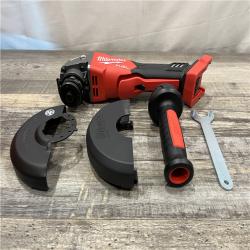 AS-IS Milwaukee FUEL 18V Lithium-Ion Brushless Cordless 4-1/2 in./5 in. Grinder with Variable Speed & Paddle Switch (Tool-Only)
