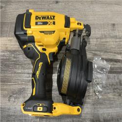 AS-IS DEWALT 20V MAX 15-Degree Electric Cordless Roofing Nailer (Tool Only)