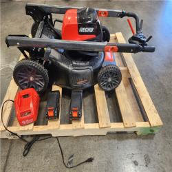 Phoenix AS-IS ECHO 56V 21 in. Cordless Battery 3-in-1 Walk Behind Self-Propelled Lawn Mower w/ (2) 5Ah Batteries and Rapid Charger (NO Bag)