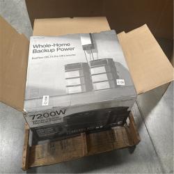 california as is 7200 W eco flow whole home back up power