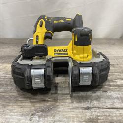 AS-IS DEWALT ATOMIC 20V MAX Cordless Brushless Compact 1-3/4 in. Bandsaw (Tool Only)