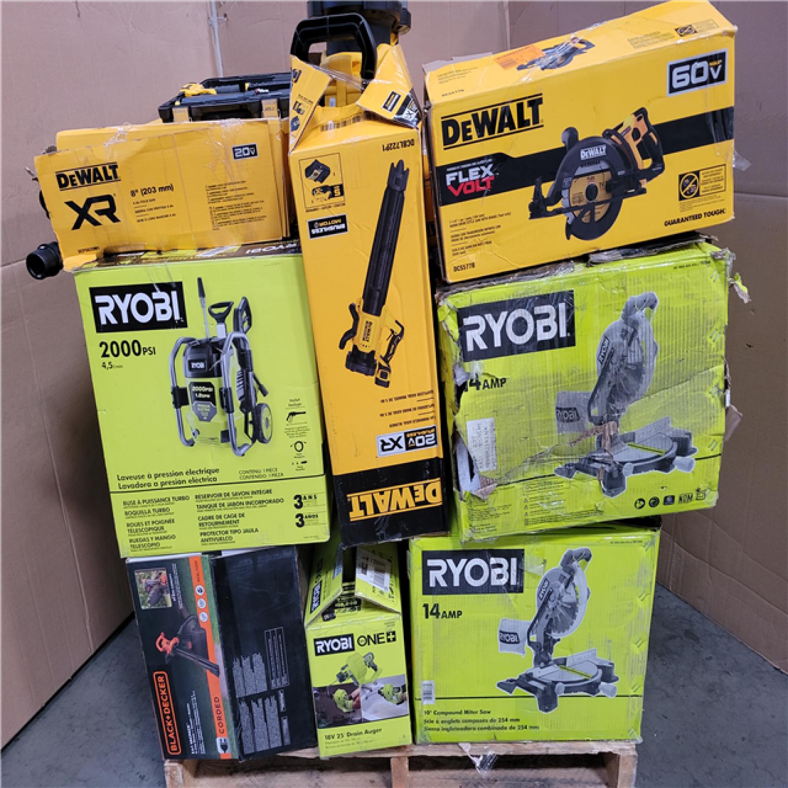 CALIFORNIA AS-IS TOOL PALLET