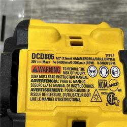 AS-IS DEWALT 20V XR Brushless Cordless 1/2 in. Hammer Drill (Tool-Only)