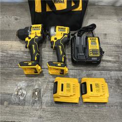 AS-IS DEWALT ATOMIC 20-Volt MAX Lithium-Ion Cordless Combo Kit