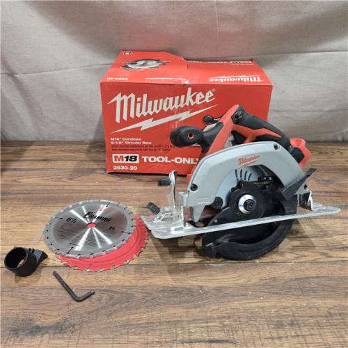 AS-IS Milwaukee 2630-20 M18 Cordless 6-1/2 Circular Saw Bare Tool Only - All
