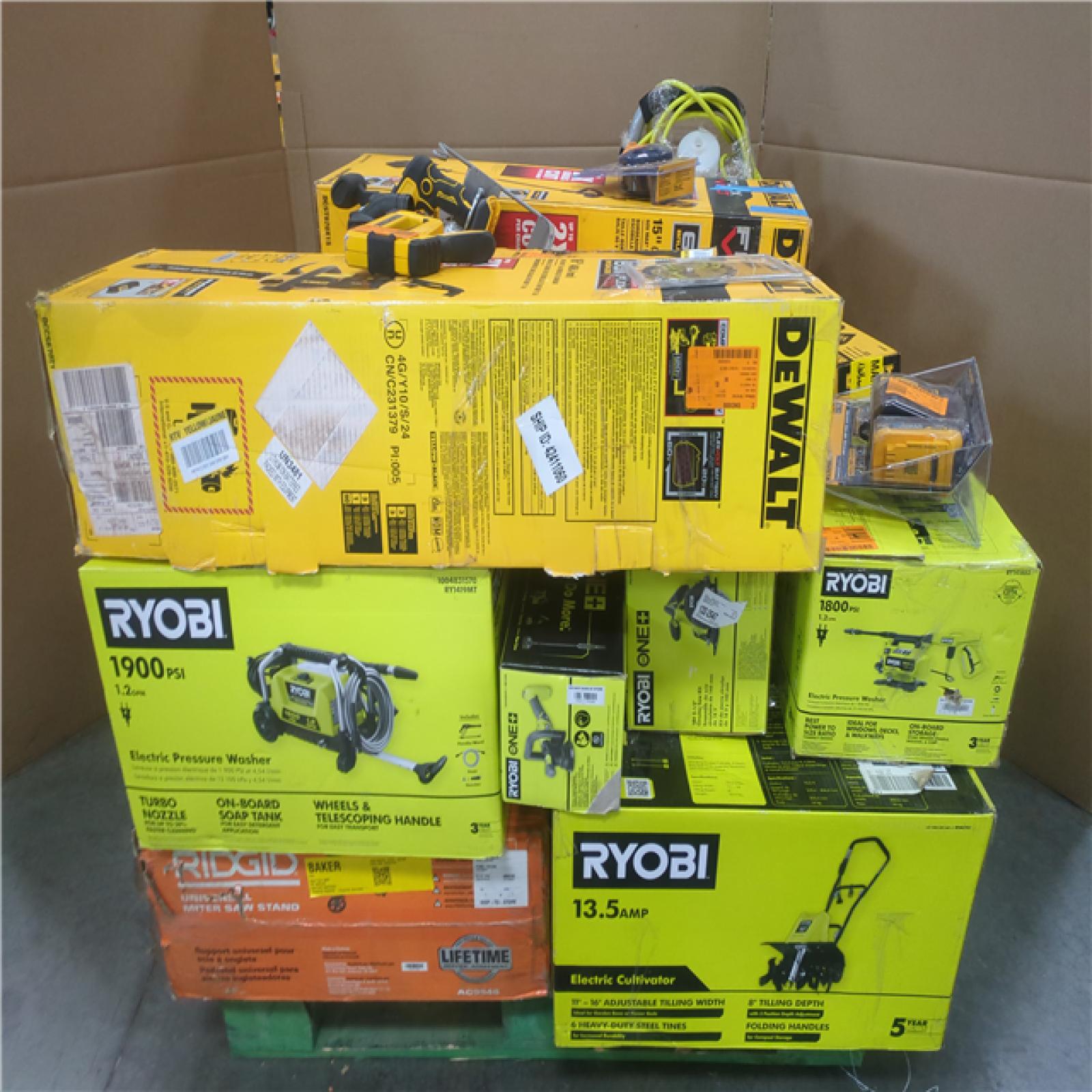 CALIFORNIA AS-IS TOOL PALLET