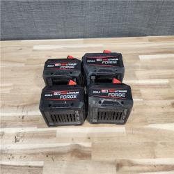 HOUSTON LOCATION - AS-IS MILWAUKEE FORGE BATTERY PACK QTY - 4