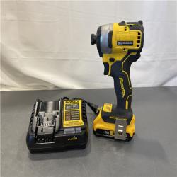 AS-IS - DeWalt ATOMIC 20V MAX Lithium-Ion Brushless Cordless Compact 1/4 in. Impact Driver Kit