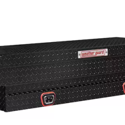 DALLAS LOCATION- Weather Guard 62.5 in. Crossover Aluminum Truck Tool Box