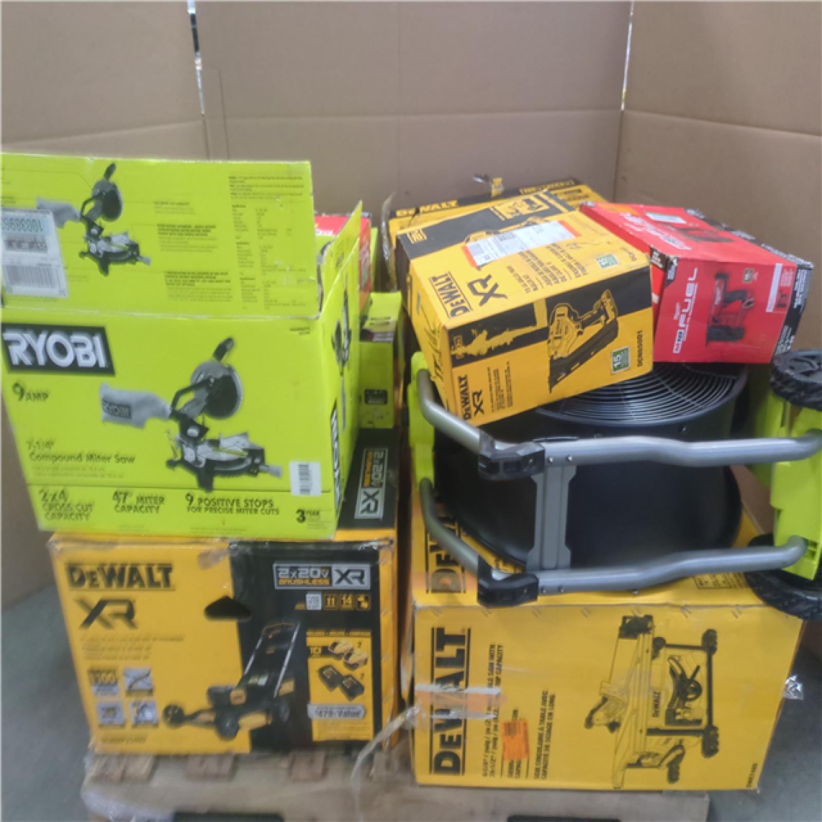CALIFORNIA AS-IS TOOL PALLET