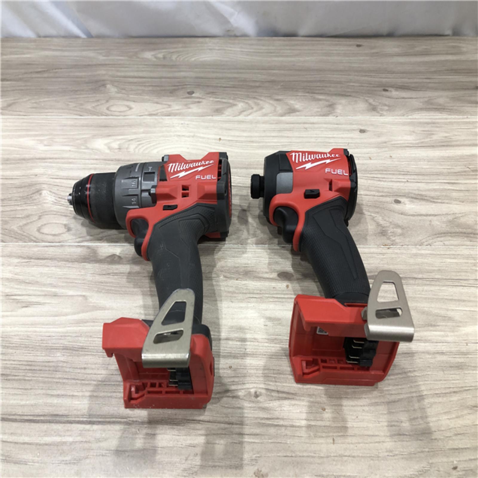 AS-IS MILWAUKEE FUEL 18V Cordless Hammer Drill and Impact Driver Combo Kit