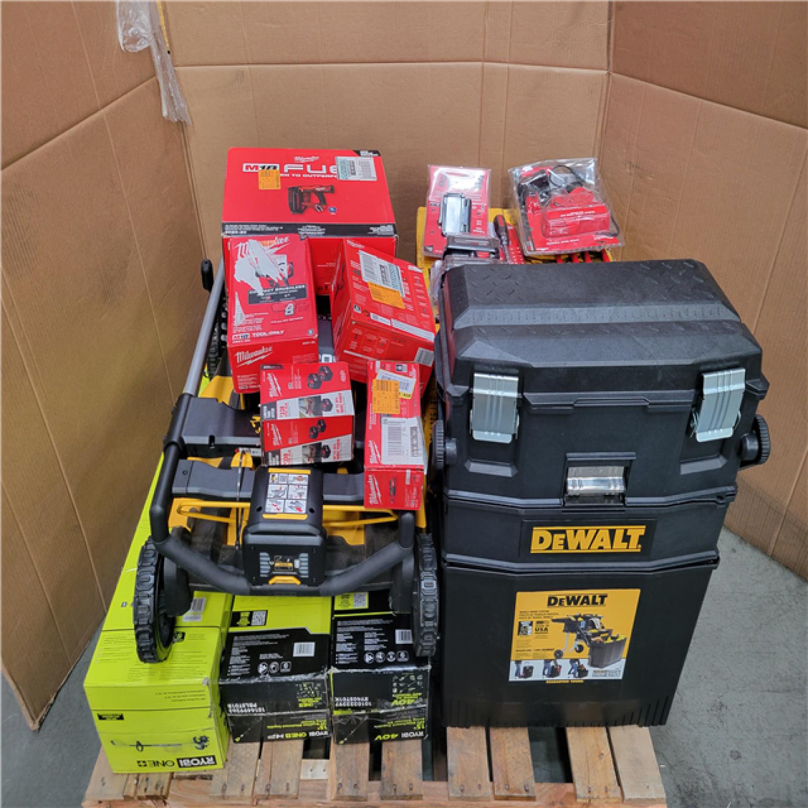 CALIFORNIA AS-IS TOOL PALLET