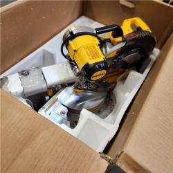 As-Is- DEWALT 12-in Dual Bevel Sliding Compound Miter Saw