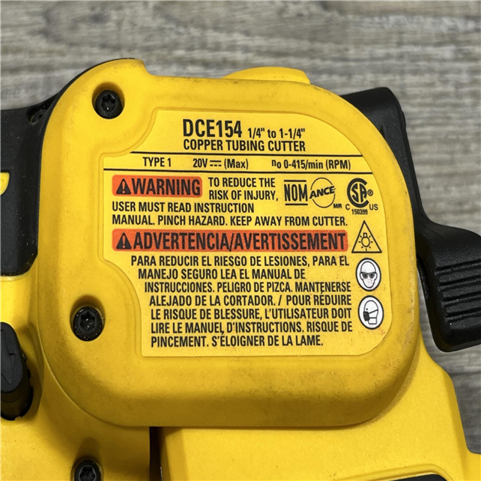 AS-IS DEWALT 20-Volt MAX XR Copper Cutter (Tool Only)