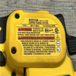 AS-IS DEWALT 20-Volt MAX XR Copper Cutter (Tool Only)