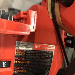 AS-IS Milwaukee FUEL 18V Lithium-Ion Cordless Brushless 6-1/2 in. Plunge Cut Track Saw (Tool-Only)