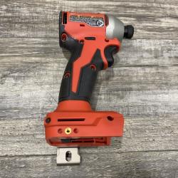 AS-IS Milwaukee 18V Lithium-Ion Compact Brushless Cordless 1/4 in. Impact Driver (Tool-Only)