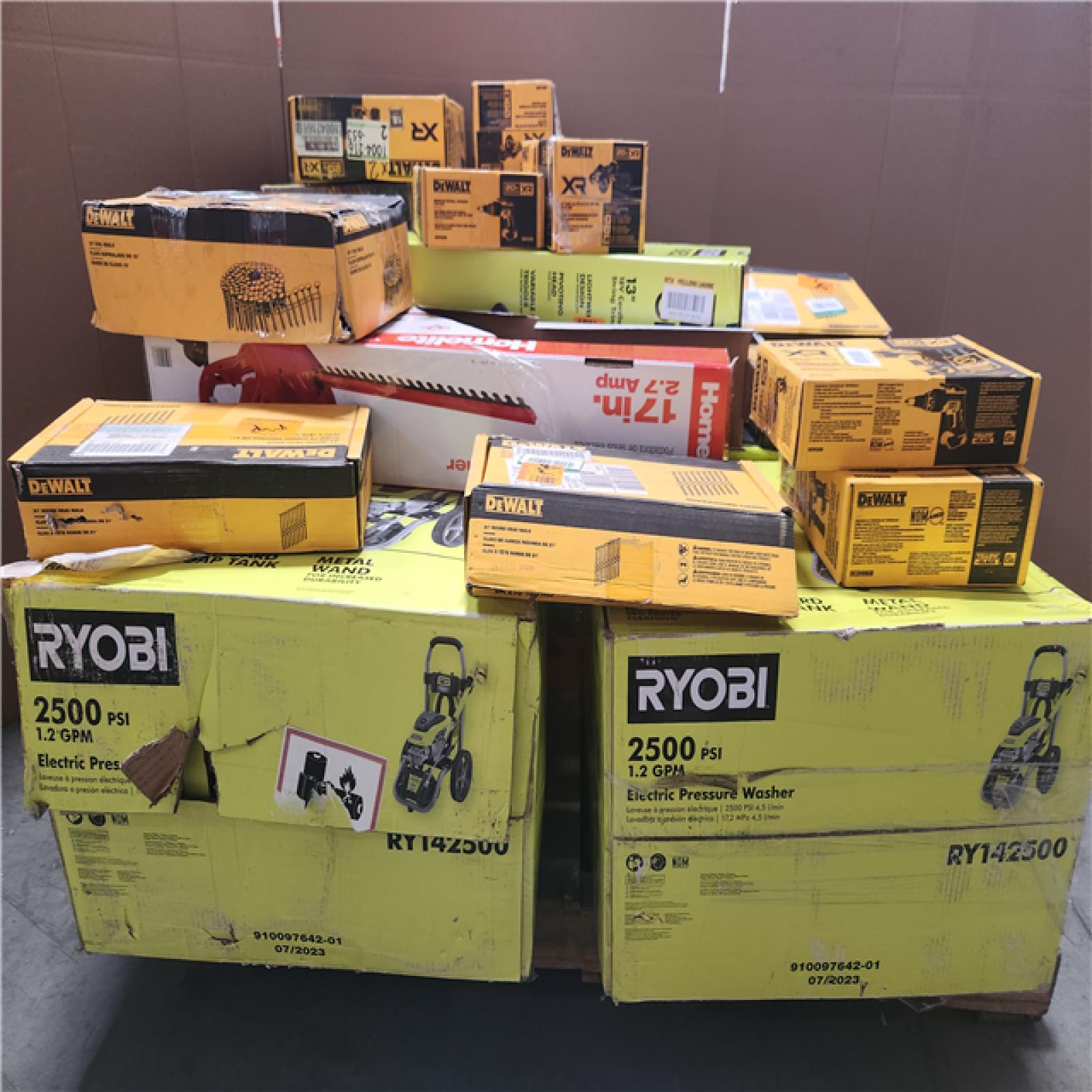 CALIFORNIA AS-IS TOOL PALLET