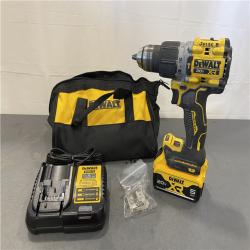 AS-IS - DeWalt 20V Lithium-Ion Compact Cordless 1/2 in. Hammer Drill Kit