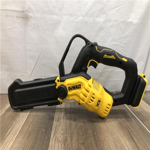 AS-IS DEWALT 20-Volt MAX 8 in. Brushless Cordless Battery Powered Pruning Mini Chainsaw (Tool Only)